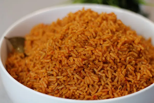 JOLLOF RICE WITH BEEF